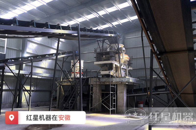 安裝環保制砂機現場 安裝環保制砂機現場