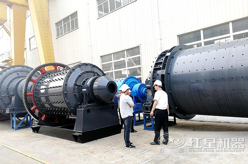 紅星客戶考察球磨機 紅星客戶考察球磨機