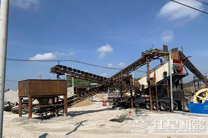 移動式打砂設備生產現(xiàn)場